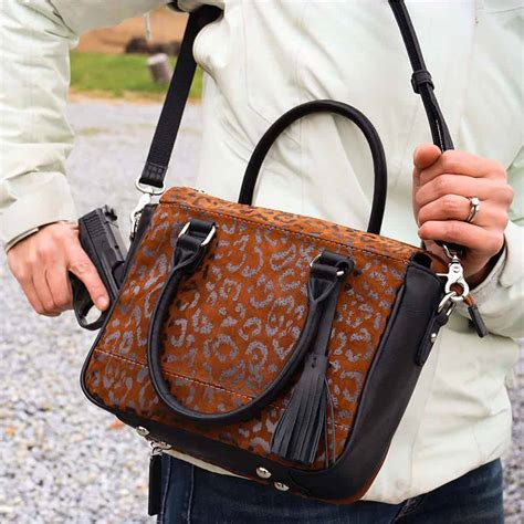 fashionable concealed handgun purses